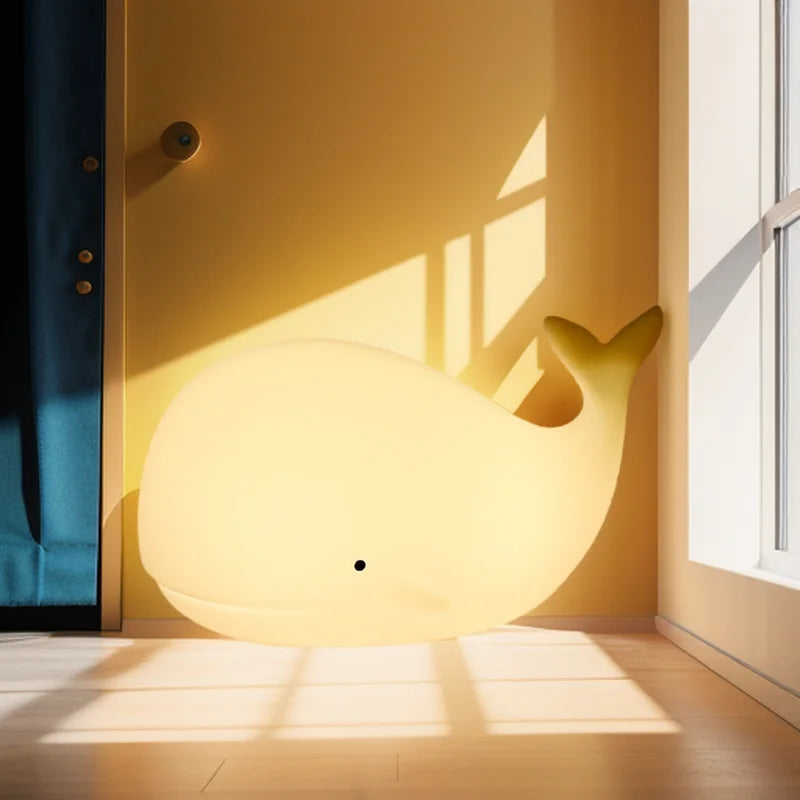 Veilleuse bébé Compagnon Baleine — Wally