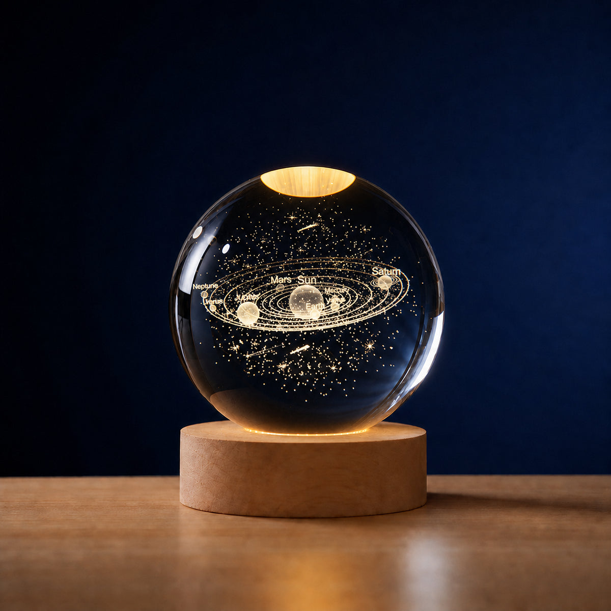 Veilleuse adulte d'ambiance galaxie Astra, Amidenuit
