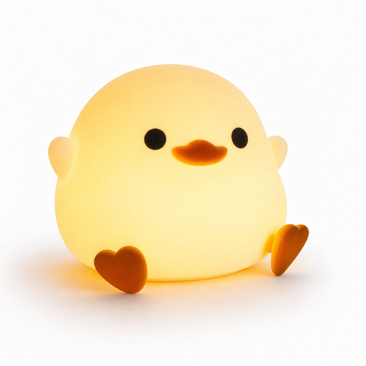 Veilleuse bébé Duffy en forme de canard, lumière ambre chaude, Amidenuit