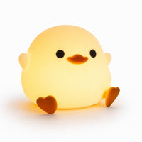 Veilleuse bébé Duffy en forme de canard, lumière ambre chaude, Amidenuit