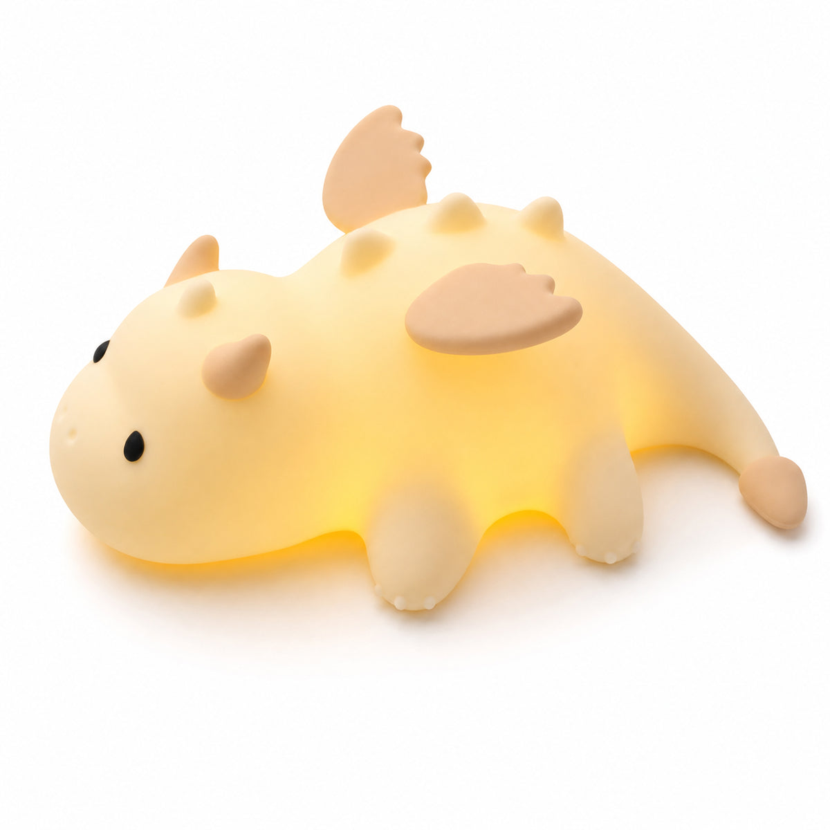 Veilleuse enfant Névé en forme de dragon des glaces, lumière chaude, Amidenuit