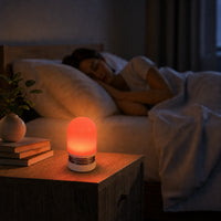 Veilleuse Corail à lumière rouge chaude sans lumière bleue, Amidenuit